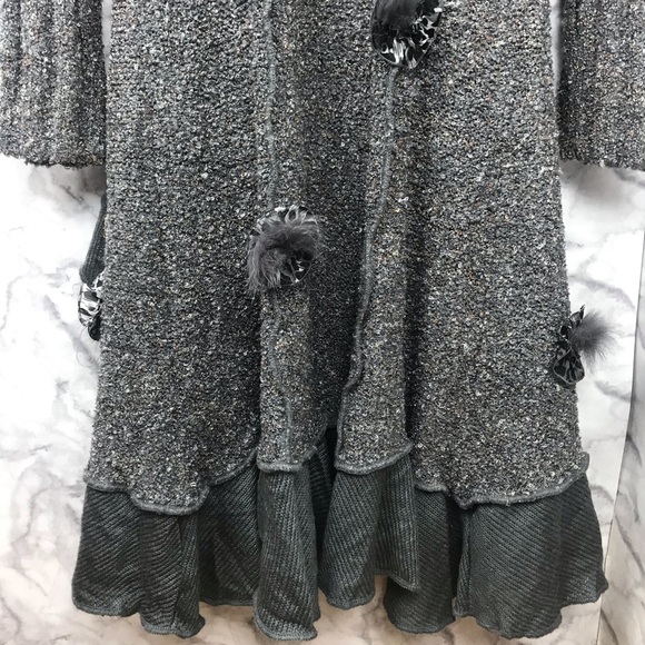 NWT Forla Paris Long Duster Cardigan Sweater - Picture 12 of 16